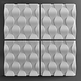 Гипсовая 3D панель DecoStyl Унвил (016)